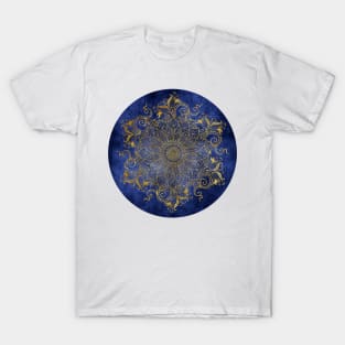 Mandala Deep Blue T-Shirt